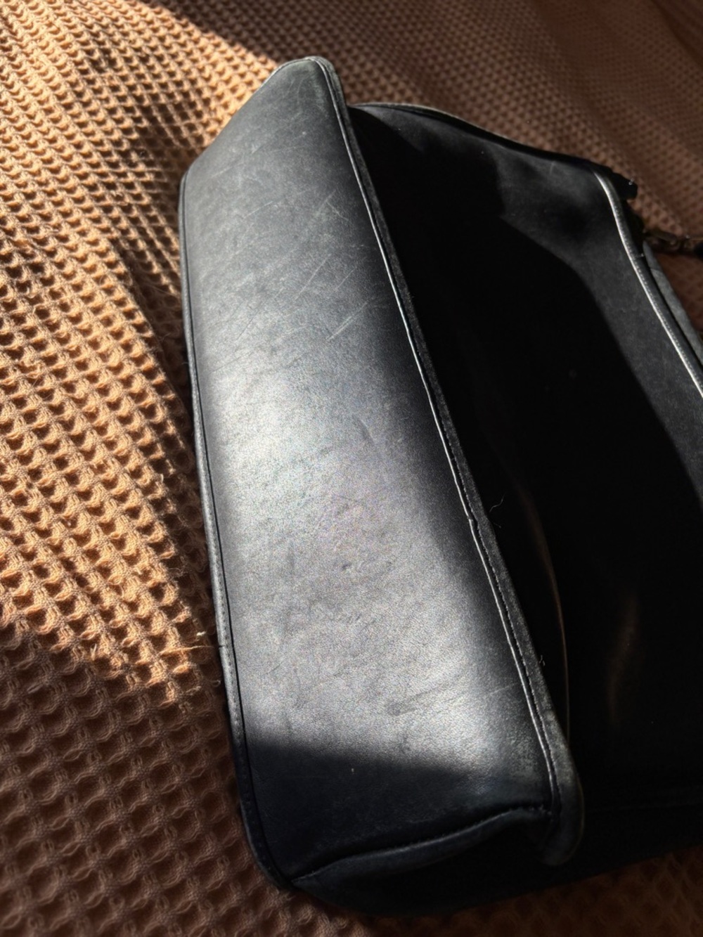Vintage 1990s Coach Authentic Beekman Briefcase | Unisex Bag | Black Leather - Picture 7 of 16